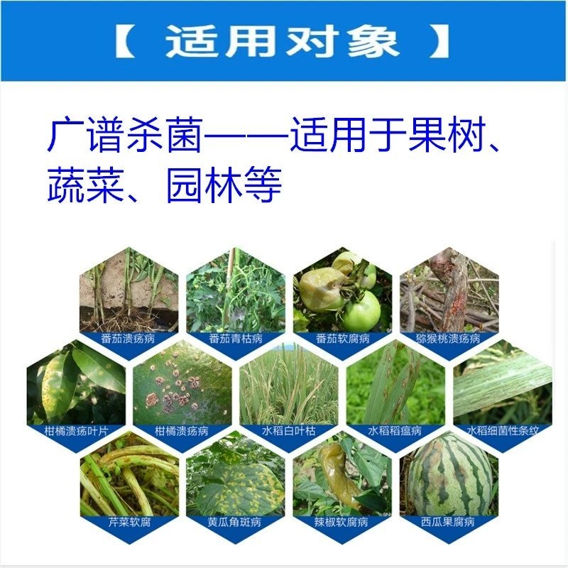 2%春雷霉素叶霉病溃疡病霜霉病细菌病农药杀菌剂1000克