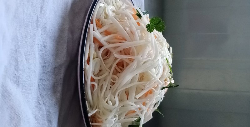 新鲜芥菜丝