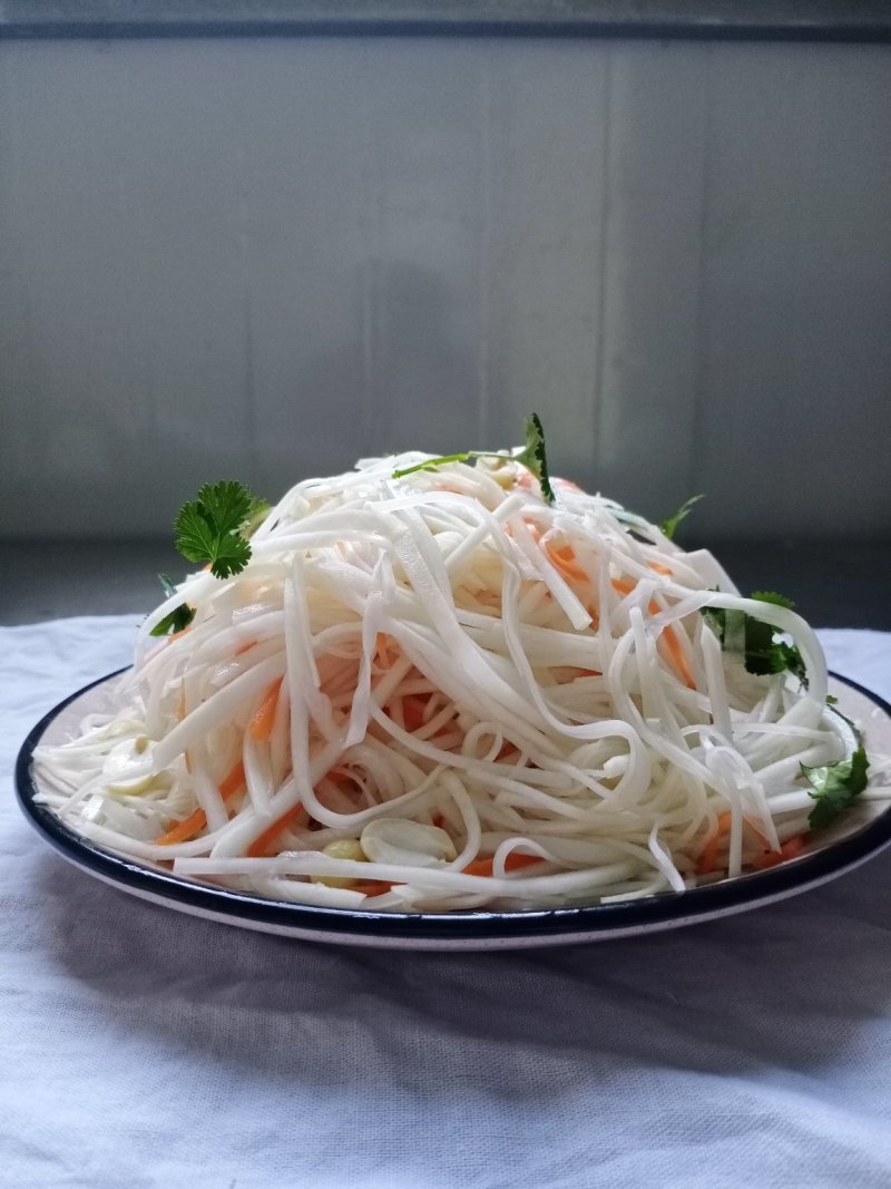 新鲜芥菜丝
