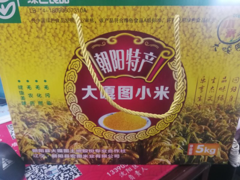 辽宁朝阳小米，毛毛谷老品种