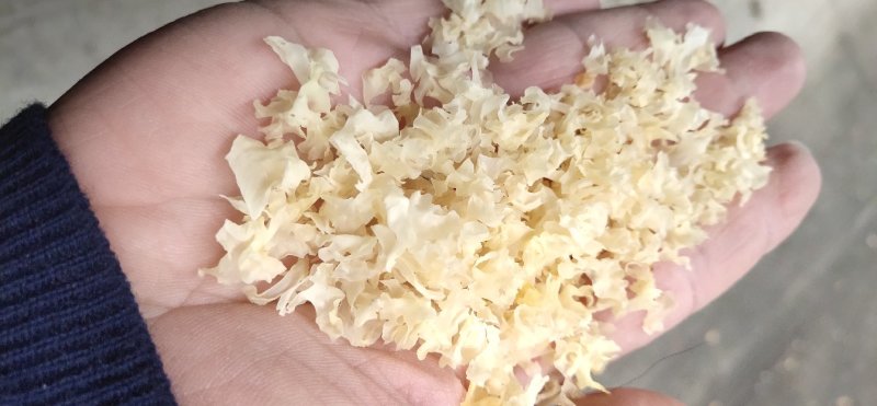 福建古田特产银耳碎片白木耳花片大小规格产地直销
