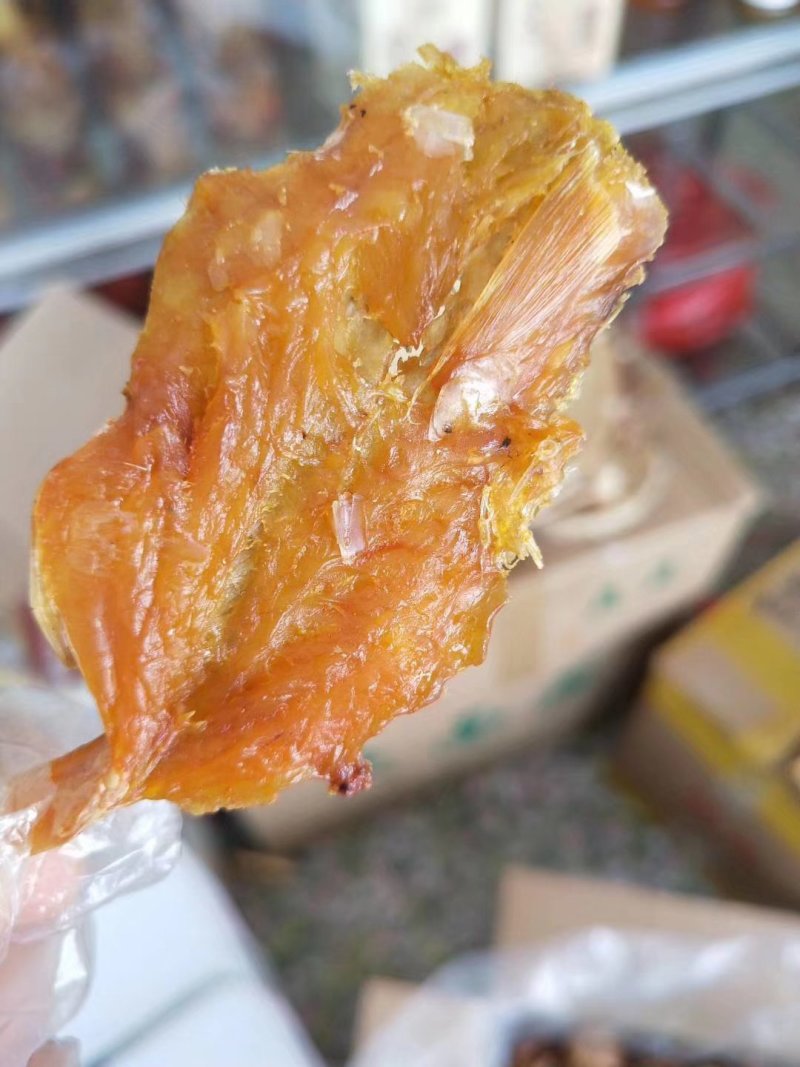 红娘鱼干，微辣，香辣两种口味