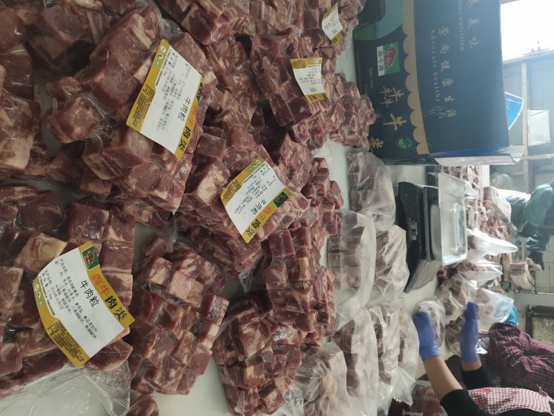 高品质精品牛肉粒源头厂家口感好，品质佳，谷饲好原料
