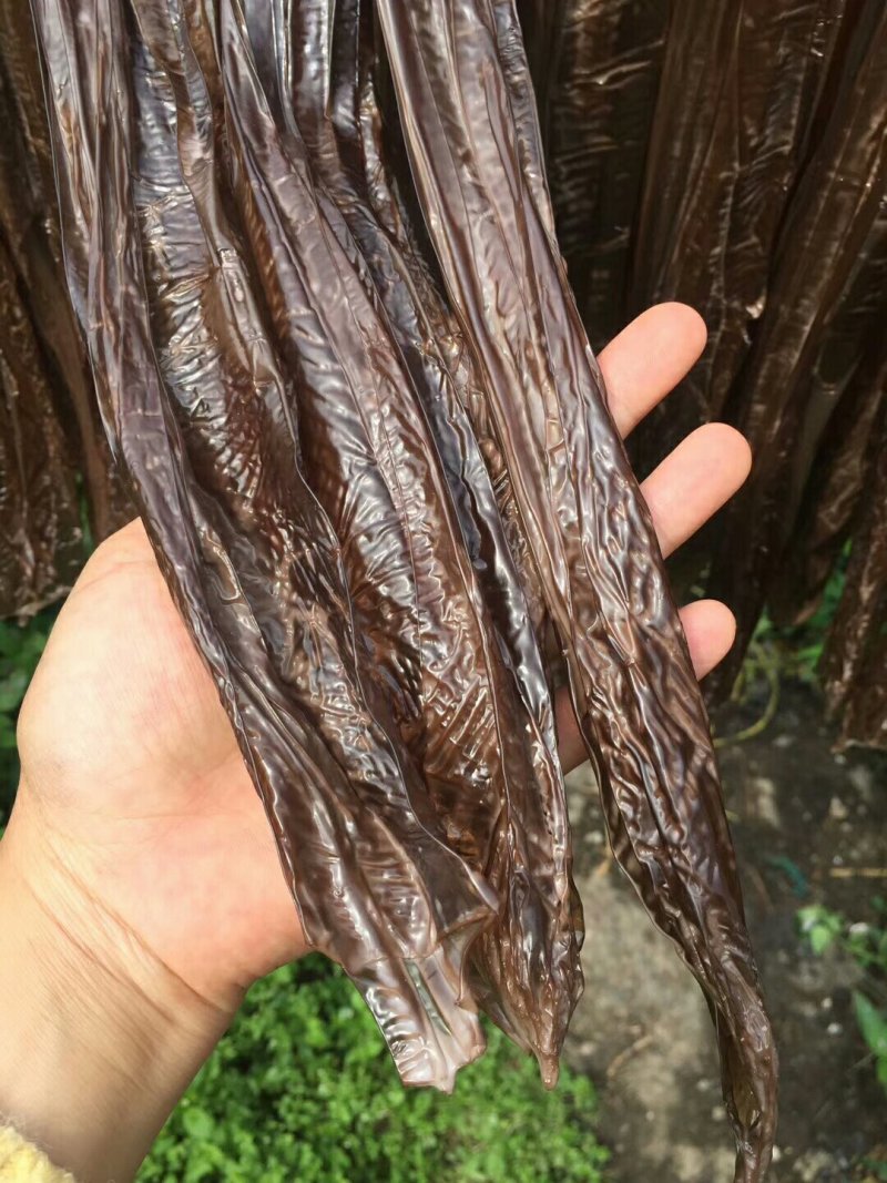 河源农家特产柴火黑豆腐竹干货自产自销