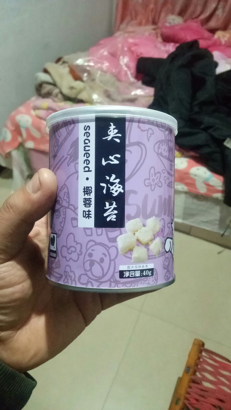 大海的味道，海苔夹心脆，6种口味【一件代发】
