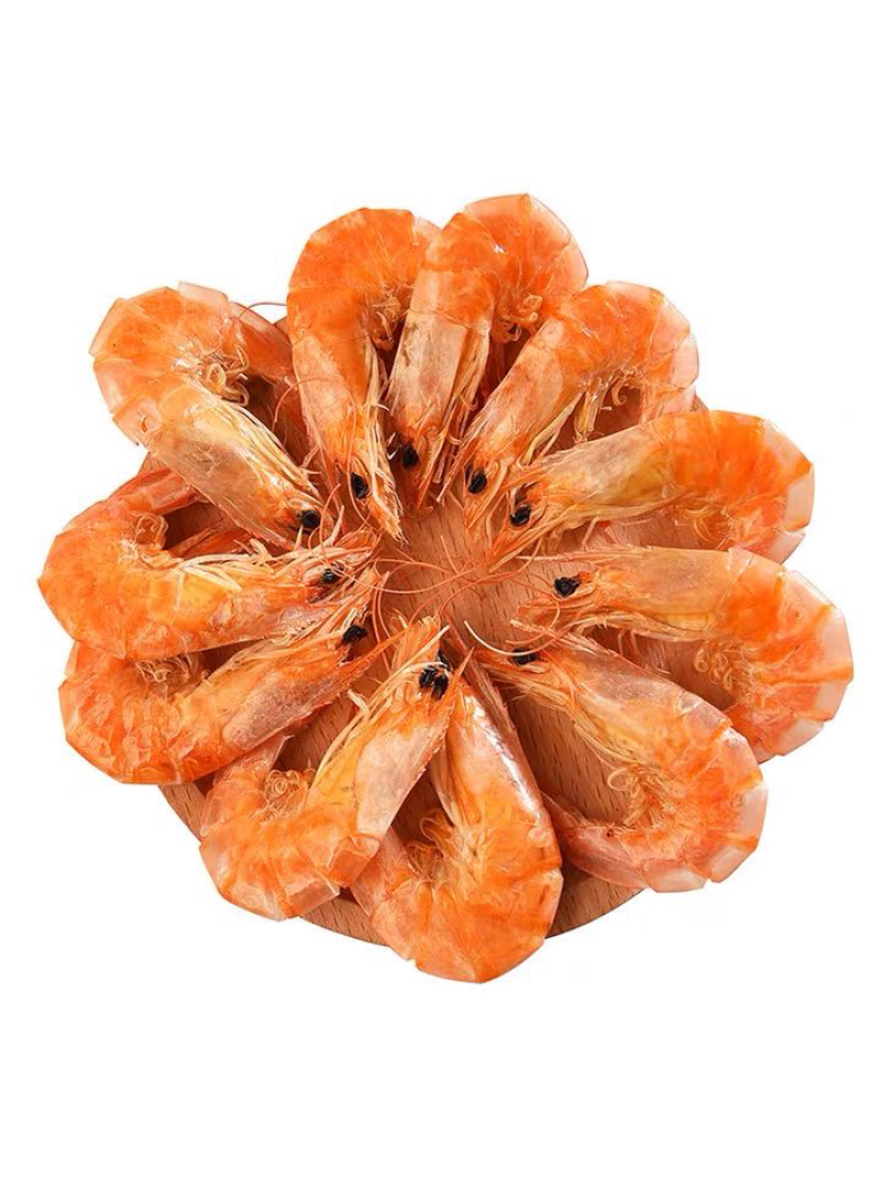 烤虾干即食补钙九成干度非常好吃