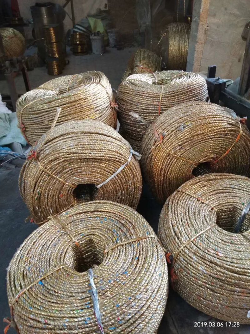 黄金绳打包绳，大棚压膜绳，果树拉枝绳，捆扎绳，捆扎绳