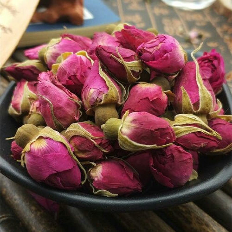 玫瑰，常年批发供应药食同源金边玫瑰花