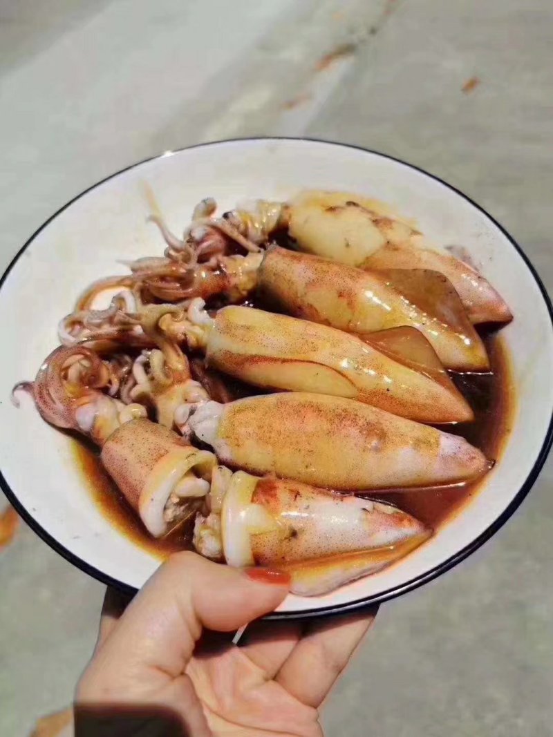 活冻鱿鱼