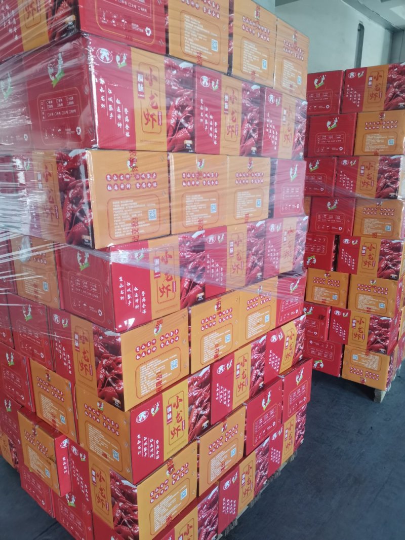 麻辣小龙虾，加热即食，楚江红，中号，三盒包邮代发全国