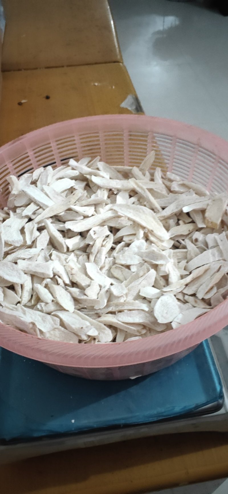 铁棍山药片，纯手工制作无硫片