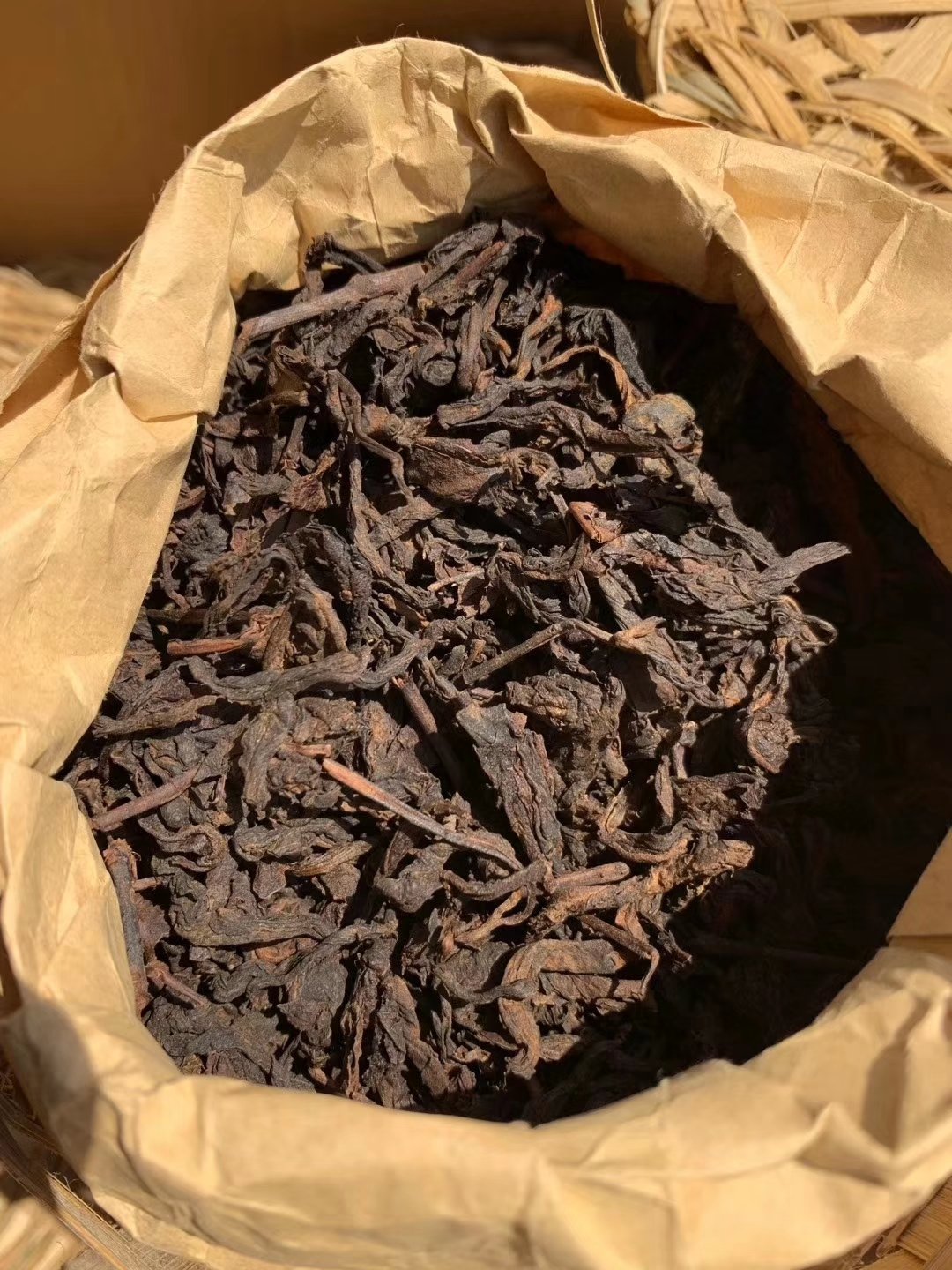 普洱茶茶化石碎银子熟茶糯米香礼盒500克