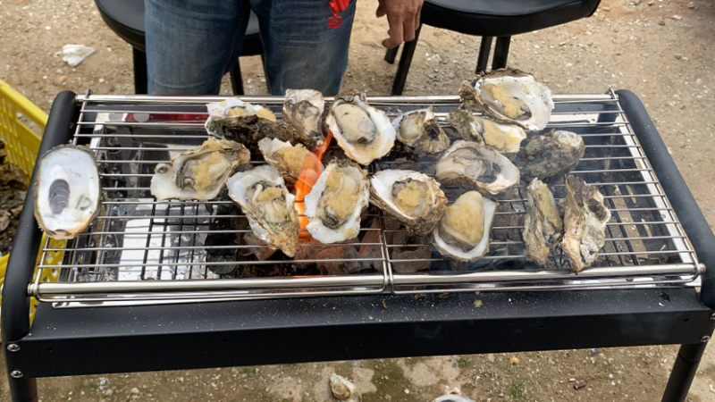 阳江程村生蚝批发，自家养殖，物流发货全国，小区烧烤
