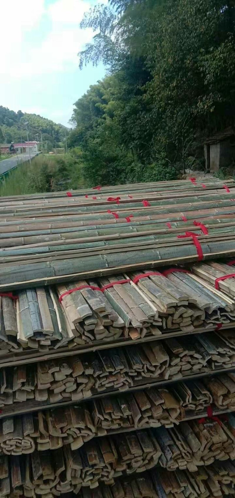 〔推荐〕葡萄避雨棚竹片，西瓜棚鸡鸭羊床片，育苗小拱棚片