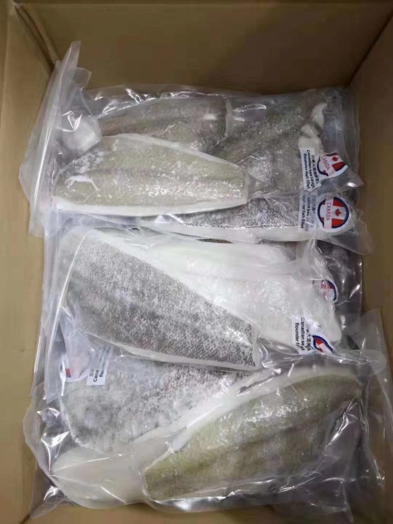 深海鲽鱼切断，片