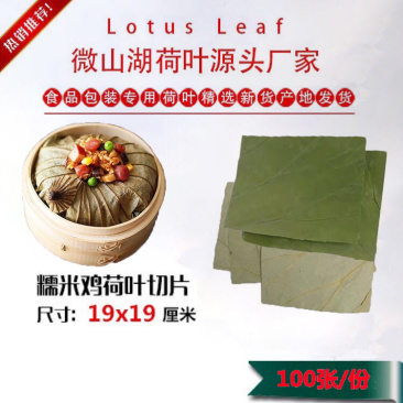 山东微山湖荷叶荷叶裁片各种规格加工定做