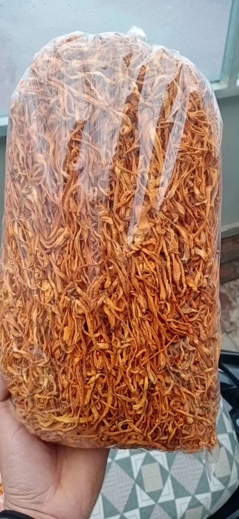 虫草花干货通货散草大箱装干净无杂质产地直销