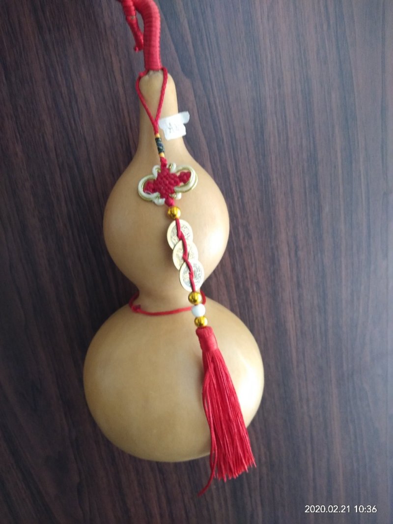 八宝中号葫芦，镇宅辟邪，摆放把玩。
