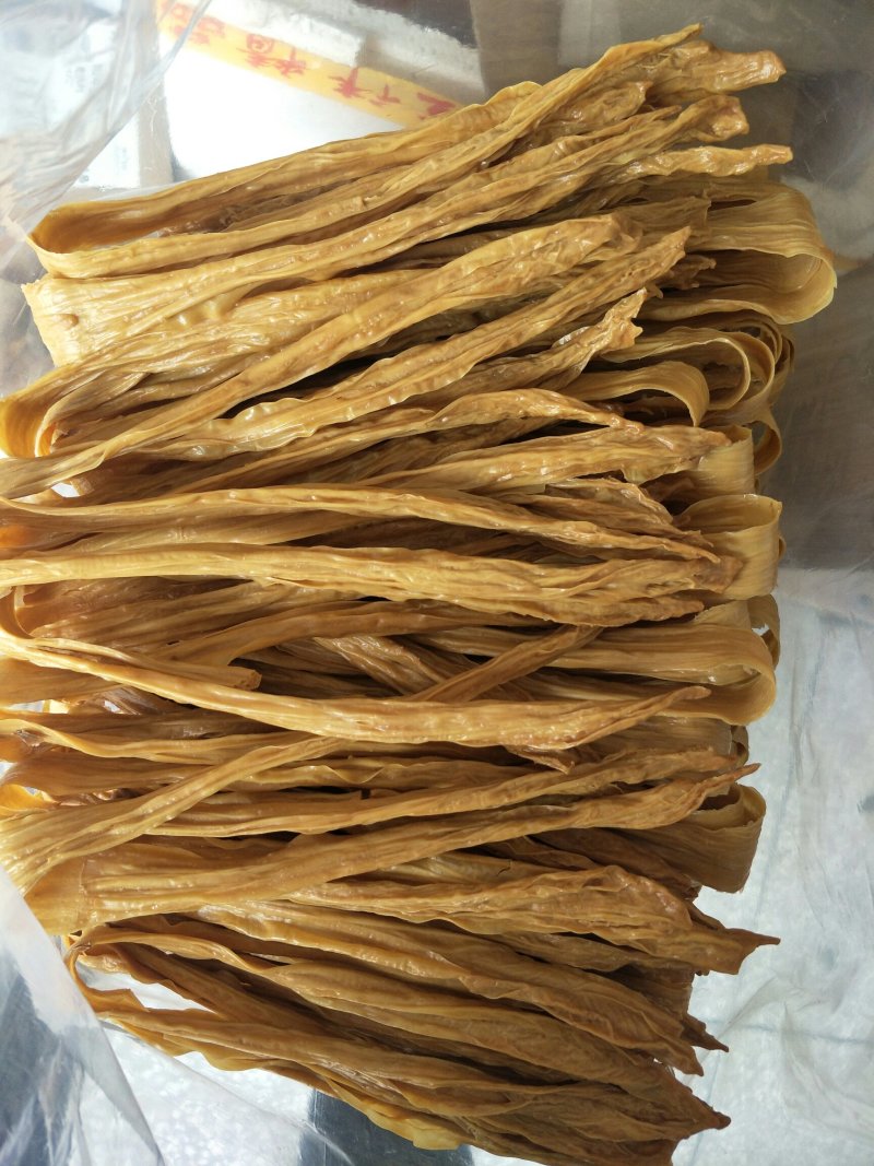 农村山泉水纯手工纯黄豆腐竹，无添加，广东省内包邮