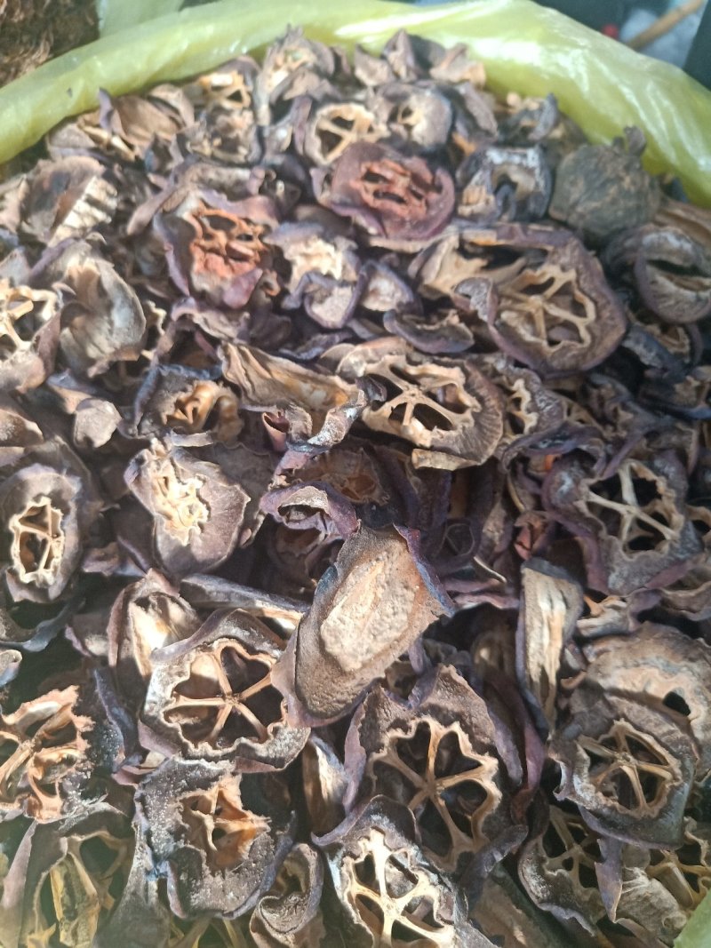 云南特产普洱酸木瓜片_陈木瓜片（一年以上）_散装自然晒干