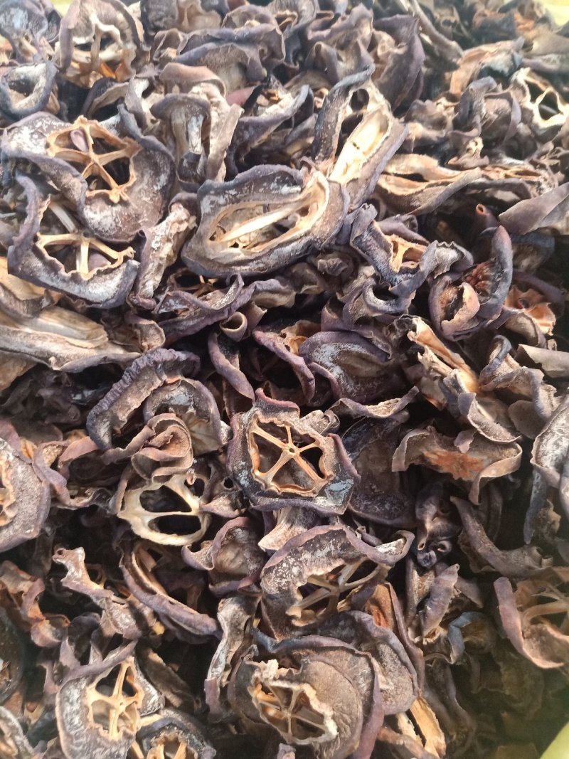 云南特产普洱酸木瓜片_陈木瓜片（一年以上）_散装自然晒干