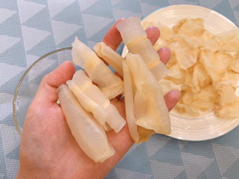 特级缅甸中号红鱼肚鱼胶清水干净漂亮满满的胶原蛋白可代发
