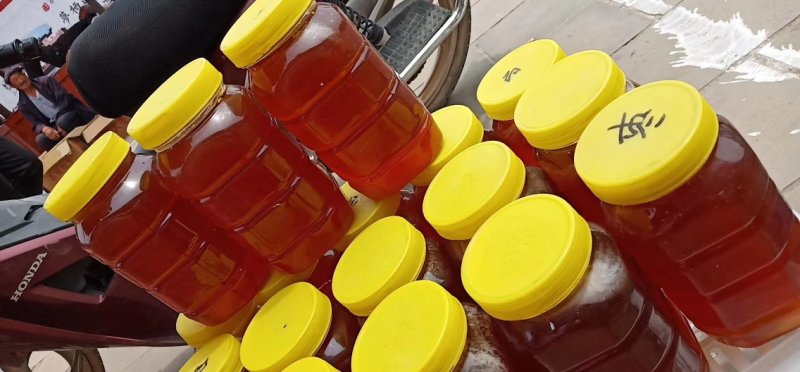 山西枣花蜜洋槐花蜂蜜农家自产纯正蜂蜜一手货源一瓶2斤包邮
