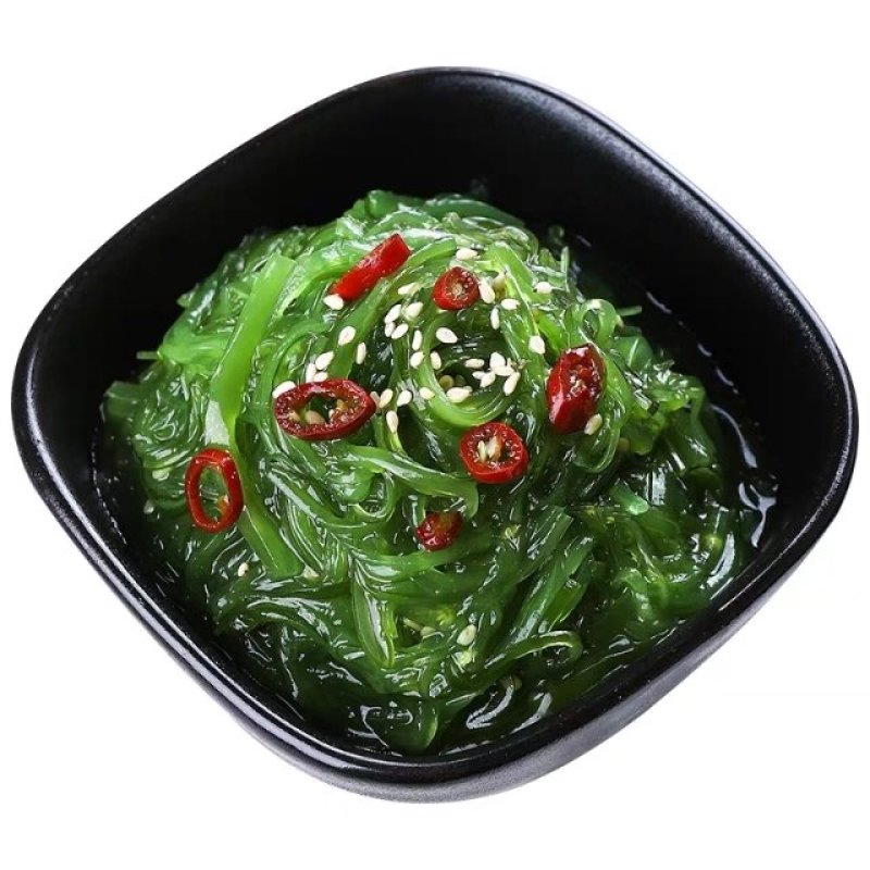 裙带菜中华海草沙拉深海裙带菜