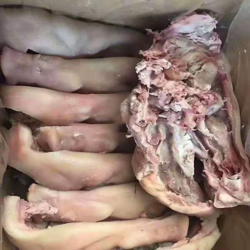 冷冻猪头肉去骨20斤新鲜半成品猪脸无骨半熟冻卤菜江浙