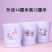 白色欧式花盆陶瓷三个大中号绿植盆栽创意简约花盆带托盘清仓
