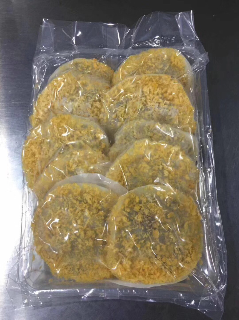 包邮手工扇贝饼10个/300g餐饮/电商/社区专用