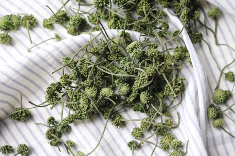 特级带柄田七花无熏硫颜色碧绿气味芬芳质量保证