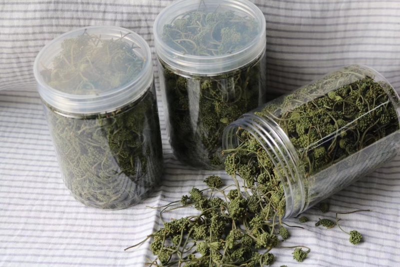 特级带柄田七花无熏硫颜色碧绿气味芬芳质量保证
