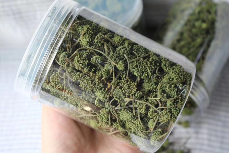 特级带柄田七花无熏硫颜色碧绿气味芬芳质量保证
