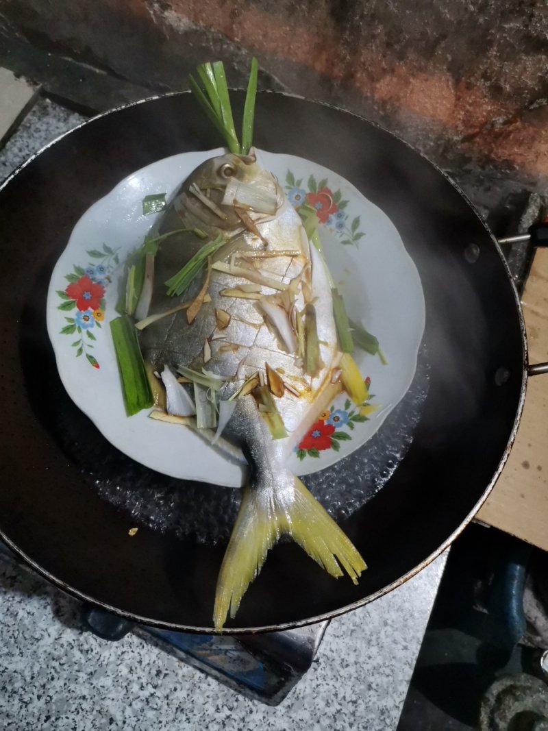 活冻金昌鱼金鲳鱼