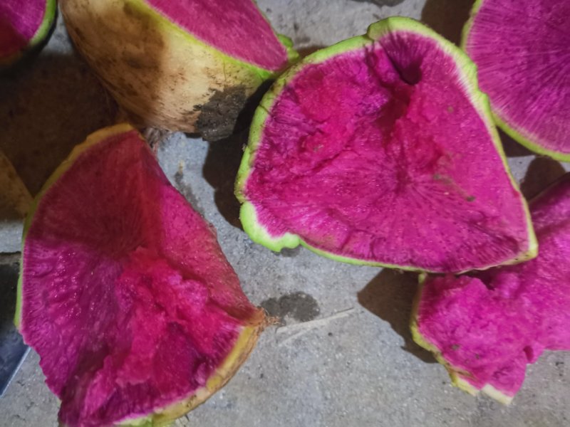 精品花心萝卜，心里美，库存货。
