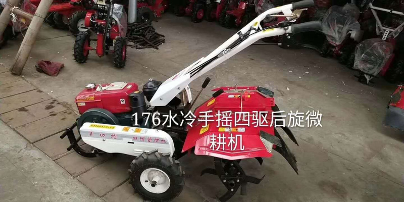 供应温室大棚草莓开沟起垄机多功能柴油汽油微耕机价格