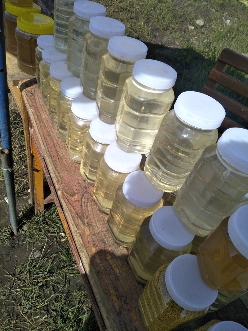 青海高原蜂蜜，坐落于青海海北藏族自治州，门源百里油菜花海