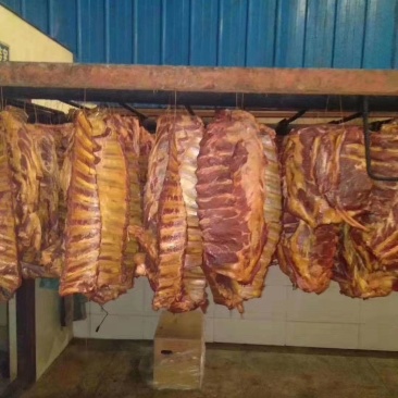 烟熏腊排骨全精排瘦排四川腊肉腊排骨批发干度好味道好