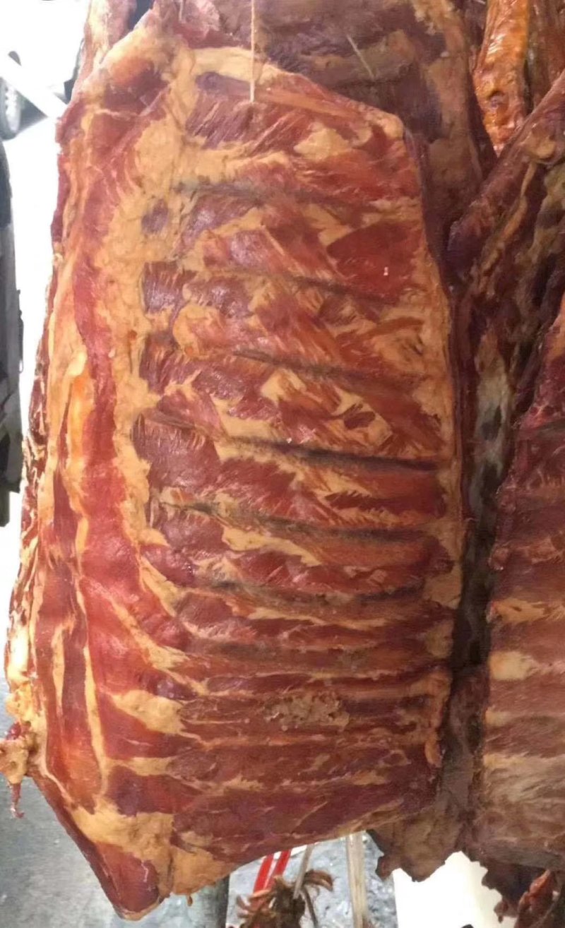 烟熏腊排骨全精排瘦排四川腊肉腊排骨批发干度好味道好