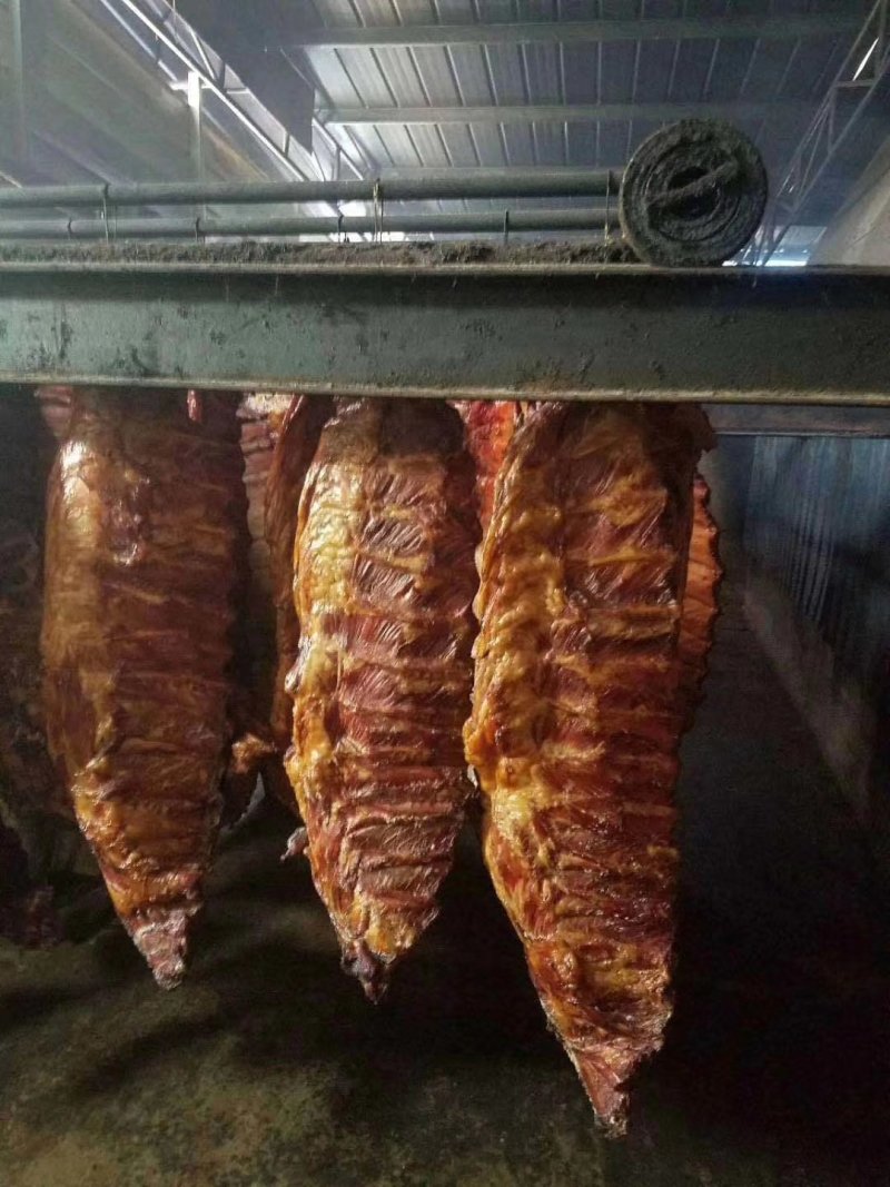 烟熏腊排骨全精排瘦排四川腊肉腊排骨批发干度好味道好