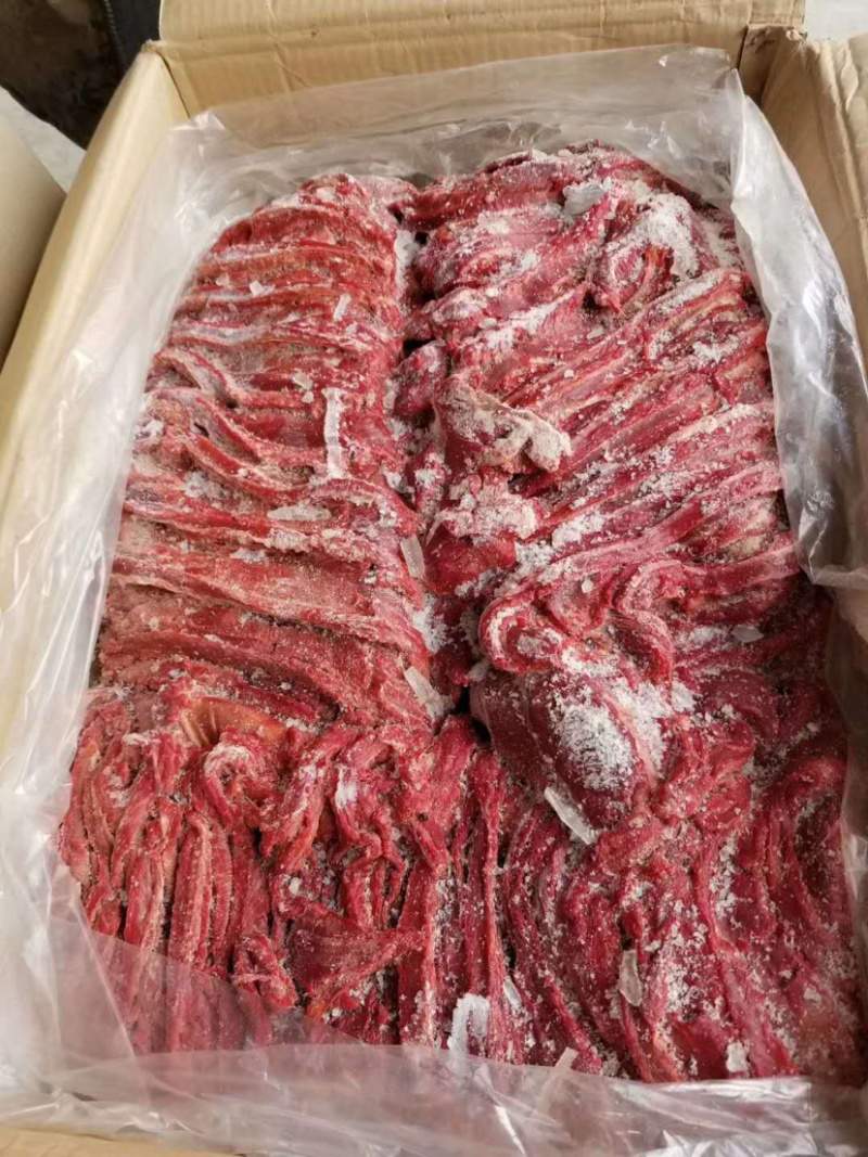 【驴肉肋条】大块驴肉质量好颜色鲜块大