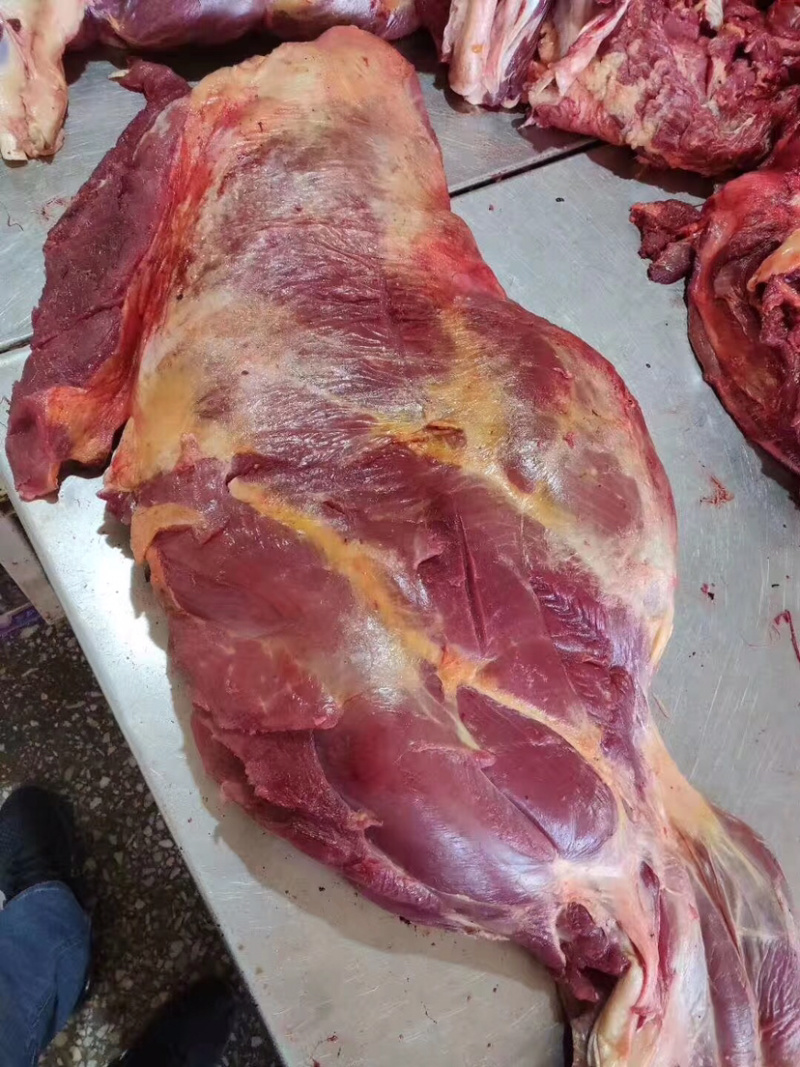 【驴肉肋条】大块驴肉质量好颜色鲜块大