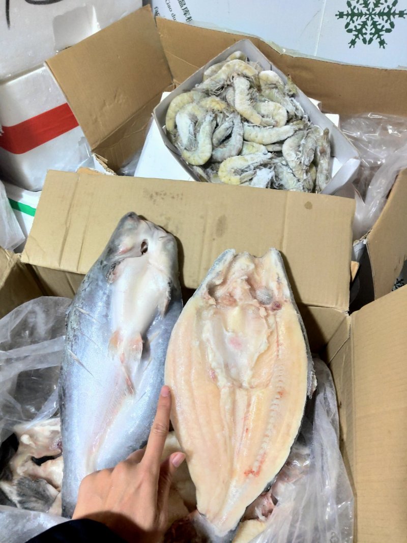 巴沙鱼2斤一条大巴沙鱼20斤一件