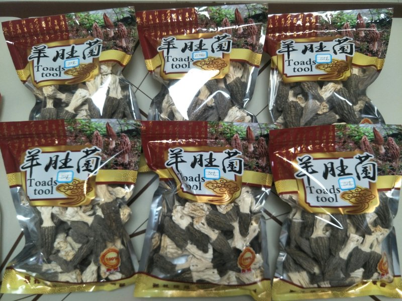 头茬个大肉厚羊肚菌，农户直销，没有中间商差价