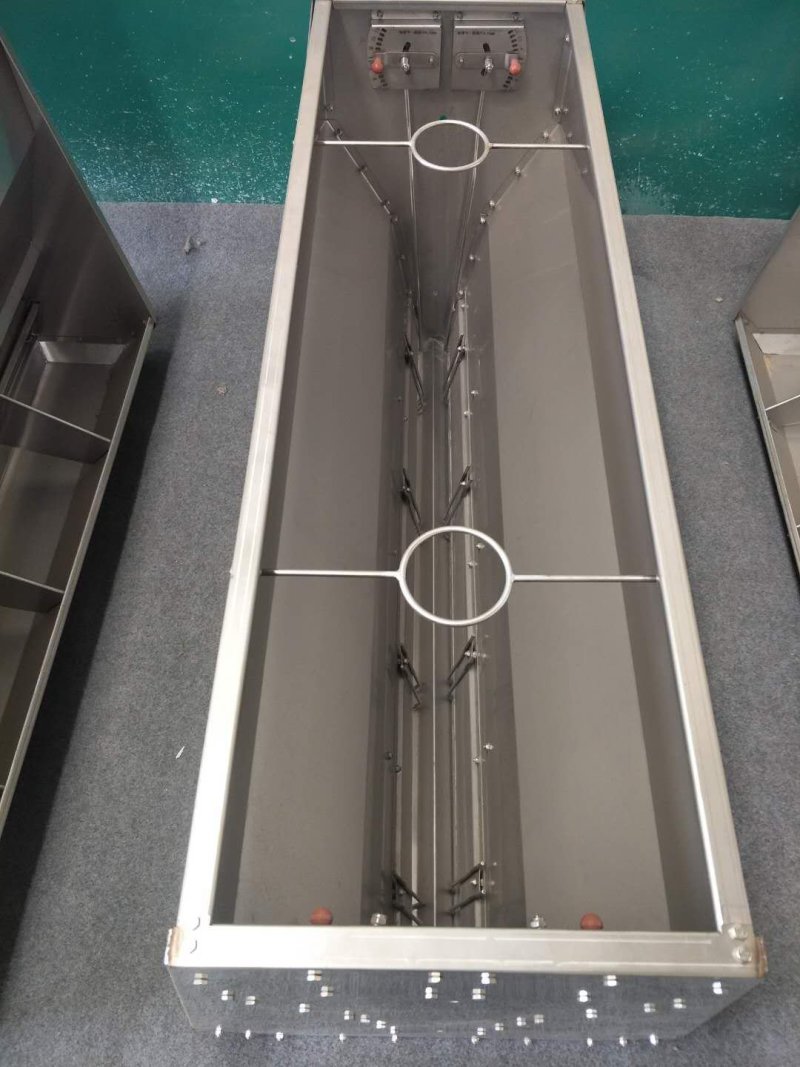 养殖设备养猪用塑料铸铁地板不锈钢食槽