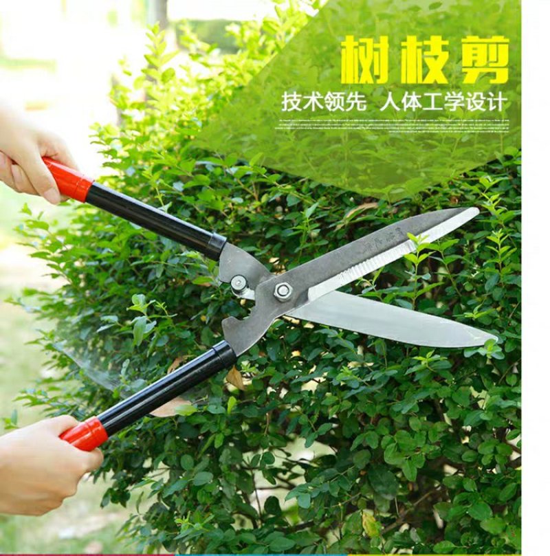 园艺园林工具大剪刀草坪剪修枝绿篱剪粗枝果树修剪绿化花剪篱
