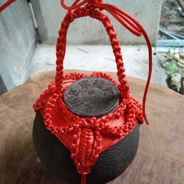 橘红普洱大包茶精绑手工制作