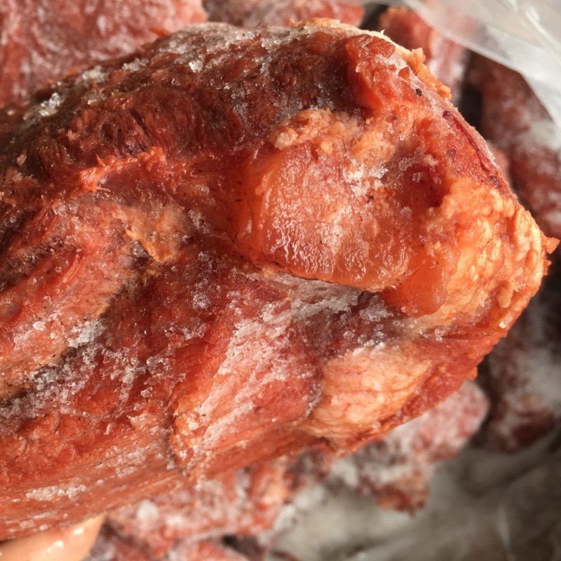 大块肉大块条子肉大块连筋肉猪肉腱子肉卤肉原料批发