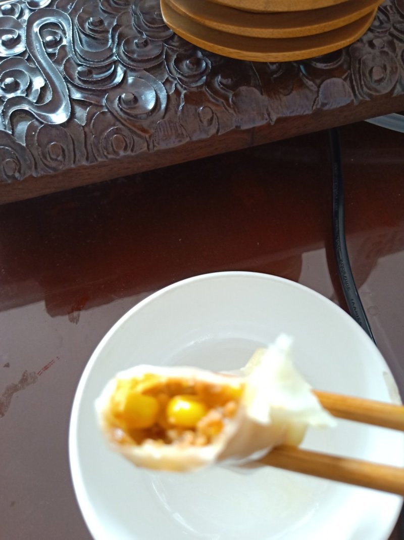 菌菇蒸饺三鲜玉米蒸饺鲜肉荠菜蒸饺一件20包/12只